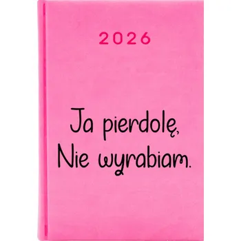 Kalendář Knižkový kalendář 2026 A5 Cute Cups růžový