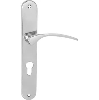 MPK - LAURA PZ otvor pro vložku, klika/klika, 90 mm OC - Chrom lesklý