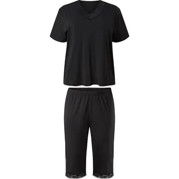 Dámské pyžamo esmara® Dámské pyžamo XXL (černá, XL(48/50))