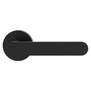 Dveřní kování GK - AVUS GK4 - R klika/klika, bez spodní rozety Grafit černá (28)