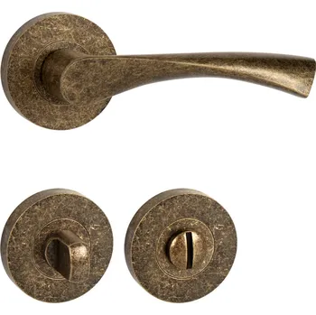 MPK - SPIRIT - R klika/klika, rozety WC OBA - Antik bronz