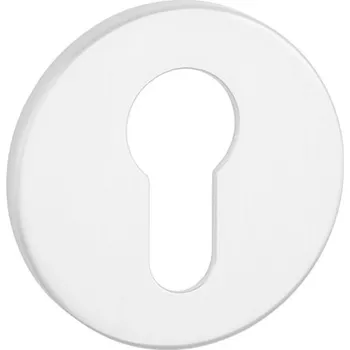 Dveřní kování AS - ROZETA - R 5S rozety PZ WS - Bílá matná