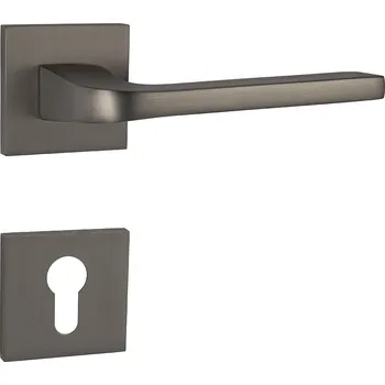 Dveřní kování MPK - VIVA - HR SQ6 rozety PZ, klika/klika T - Titan