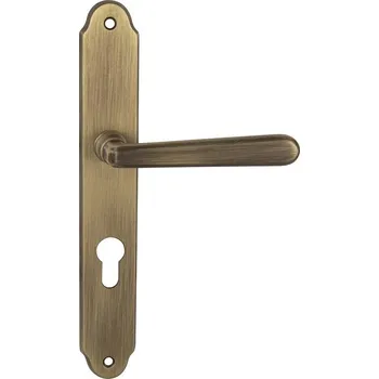 MPK - ALT WIEN PZ otvor pro vložku, klika/klika, 90 mm OGS - Bronz česaný matný