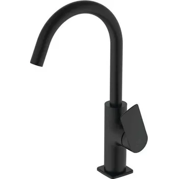 Ideal Standard Ceralife C Umyvadlová baterie s otočným výtokem a výpustí Click-Clack, hedvábná černá