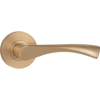 MPK - SPIRIT - R klika/klika, bez spodní rozety OLS - Mosaz broušená