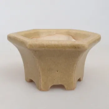 Mini bonsai miska 4,5 x 4,5 x 2,5 cm hnědá 1420-M25-5691