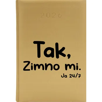 Kalendář Knižní kalendář 2026 A5 vícebarevný