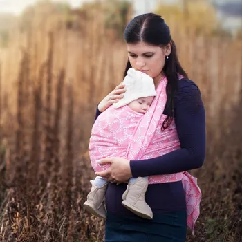 Šátek na nošení dítěte Šátek na nošení dětí Moisha Monili Coral Velikost: 7