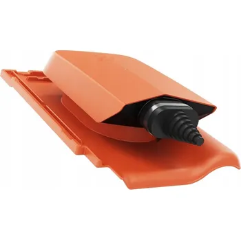 Vrták SOLÁRNÍ PRŮCHODKA STŘECHOU pro solární kabely ALEGRA 9 ČERVENÁ