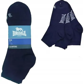 Pánské ponožky Lonsdale Ponožky QUARTERS modré, velikost 43-46