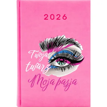 Kalendář Knižkový kalendář 2026 A5 růžový
