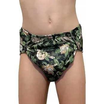 Plenkové kalhoty Plenkové Kalhotky s vložkou pro děti 6-12 let - DIVOKÉ KOČKY