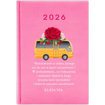 Kalendář Knižkový kalendář 2026 A5 FunnyCase modrý