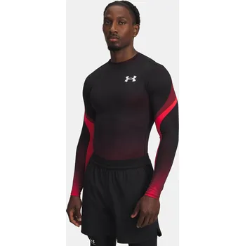 Pánské tričko Under Armour Pánské tričko UA Heatgear Sub Crew LS-R 6007631-600 Červená MD