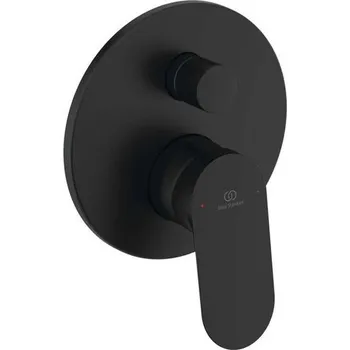 Vodovodní baterie Ideal Standard Ceralife O Baterie pod omítku, pro 2 spotřebiče, hedvábná černá