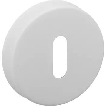 Dveřní kování TI - ROZETA - R AP rozety BB WS - Bílá matná (152)