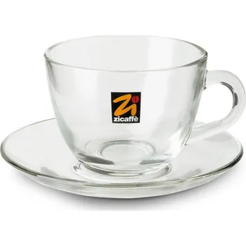 Zicaffè Zicaffe šálek na cappuccino sklo