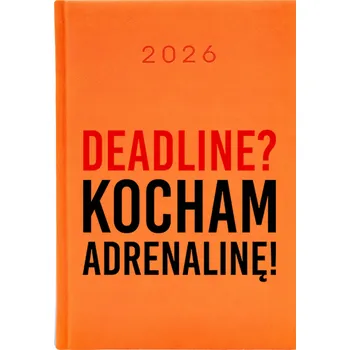 Kalendář Knižkový kalendář 2026 A5 oranžový