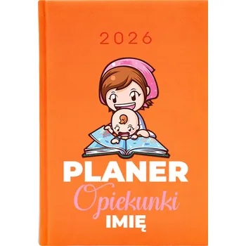 Kalendář Knižkový kalendář 2026 A5 Cute Cups oranžový