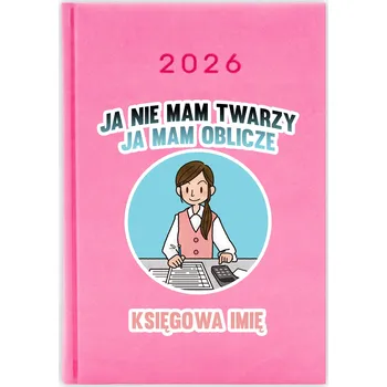 Kalendář Knižkový kalendář 2026 A5 FunnyCase modrý