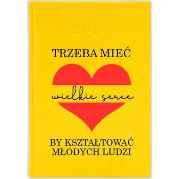 Diář Knižní diář 2026 A5 FunnyCase žlutý