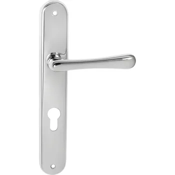 Dveřní kování MPK - ELEGANT PZ otvor pro vložku, klika/klika, 90 mm OC - Chrom lesklý