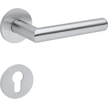 Dveřní kování TI - FAVORIT - R 4152 5S klika/klika, rozety PZ OCS - Chrom broušený (96)