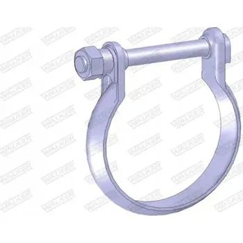 Brzdová hadice Walker 80910 Svorka, výfukový systém