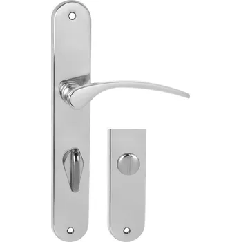 MPK - LAURA klika/klika, WC klíč, 90 mm OC - Chrom lesklý