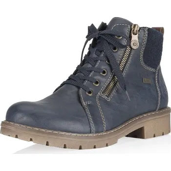 Dámské kozačky Dámská kotníková obuv RIEKER Y9105-14 modrá W5 37
