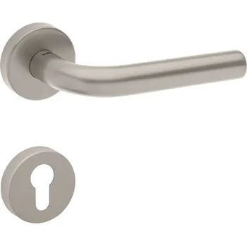Dveřní kování TI - MONA - R AP 2001 klika/klika, rozety PZ NP - Nikl perla (142)