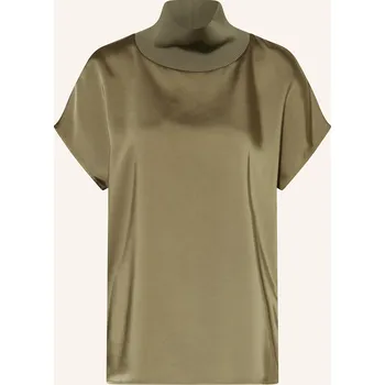 Dámská halenka Marc Aurel Dámská Halenka Ze Saténu, khaki, 36