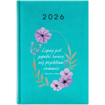 Kalendář Knižkový kalendář 2026 A5 FunnyCase modrý