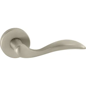 Dveřní kování TI - LEA - R 1948 klika/klika, bez spodní rozety NP - Nikl perla (142)