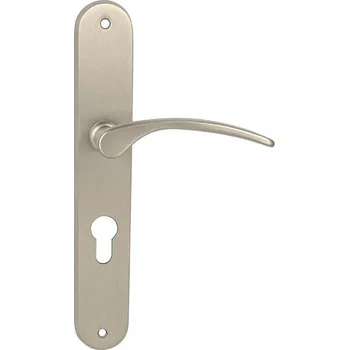 Dveřní kování MPK - LAURA PZ otvor pro vložku, klika/klika, 72 mm NP - Nikl perla