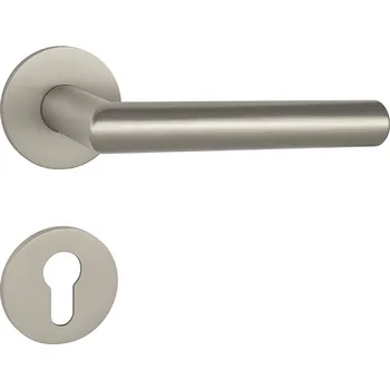 Dveřní kování TI - FAVORIT - R 2002 5S klika/klika, rozety PZ NP - Nikl perla (142)