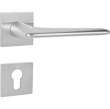 Dveřní kování TI - OPTIMAL - HR 4164Q 5S rozety PZ, klika/klika OCS - Chrom broušený (96)