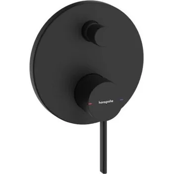 Vodovodní baterie Hansgrohe Zesis S Baterie pod omítku, pro 2 spotřebiče, matná černá