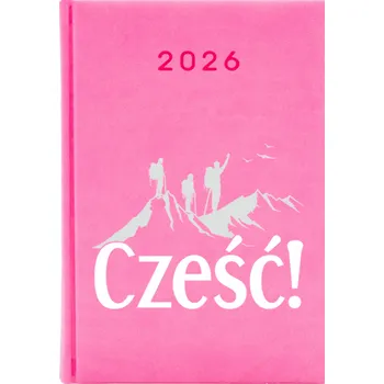 Kalendář Knižkový kalendář 2026 A5 Cute Cups růžový