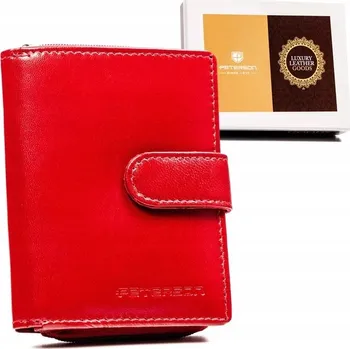 Peněženka Peterson dámská malá kožená peněženka na patent s RFID
