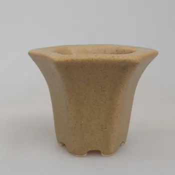 Květináč Mini bonsai miska 4 x 3,5 x 3 cm hnědá 1420-M25-5703