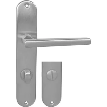 MPK - DANIELA - SO klika/klika, WC klíč, 90 mm BN - Broušená nerez