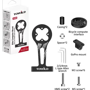TOWILD Držák tachometru a světla do představce Towild AS80