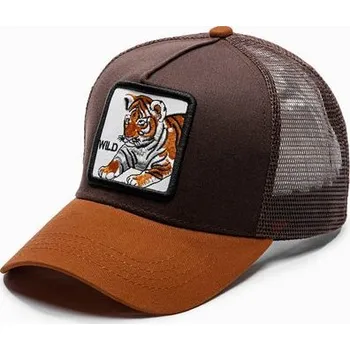 Kšiltovka Inny Hnědá trendy kšiltovka Wild H113