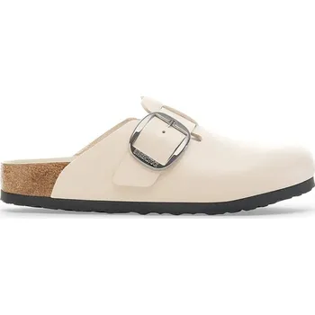 Dámské pantofle Kožené pantofle Birkenstock Boston HEX, 36, béžová, 01X