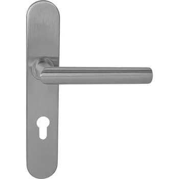 MPK - FAVORIT SPECIÁL - SOD PZ otvor pro vložku, klika/klika, 90 mm BN - Broušená nerez