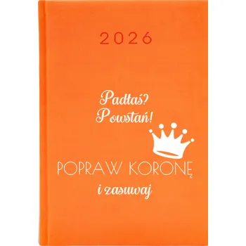 Kalendář Knižkový kalendář 2026 A5 oranžový