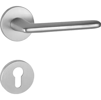 Dveřní kování MPK - ELIPTICA - R S6 klika/klika, rozety PZ OCS - Chrom broušený