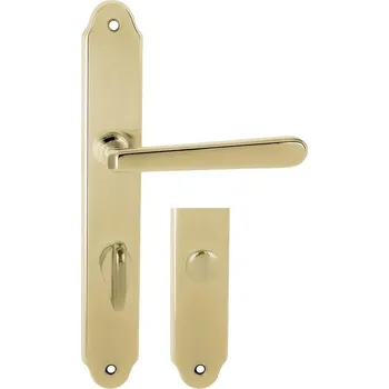 MPK - ALT WIEN klika/klika, WC klíč, 90 mm OLV - Mosaz leštěná lakovaná